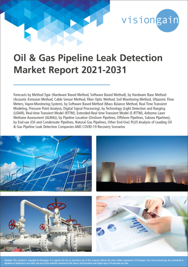 2021-2031　Market　Report　Pipelines　Gas　Oil　Onshore　Visiongain