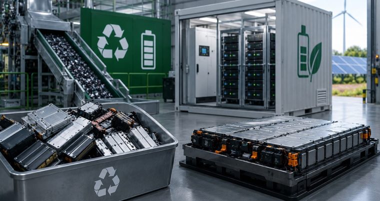 Battery Recycling & Second-Life Battery Market to reach US$41.58bn